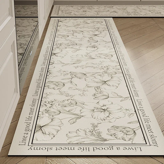 Alfombra para Pasillo de Cocina Absorbente Antideslizante