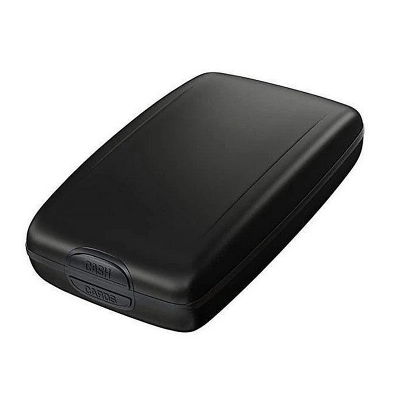 Cartera de aluminio con protección