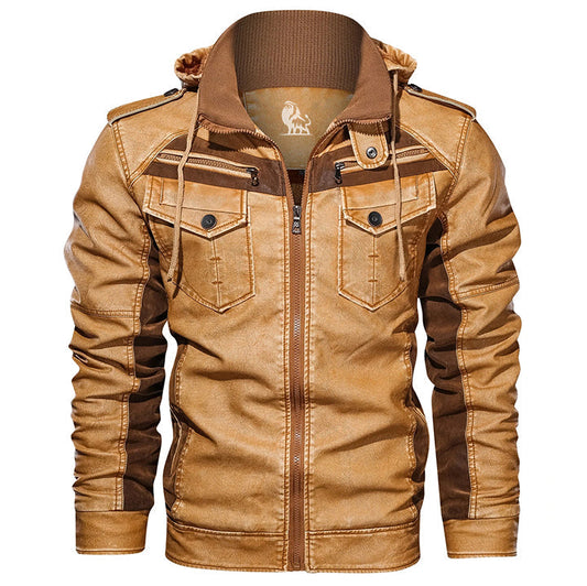 Chaqueta de cuero Titan